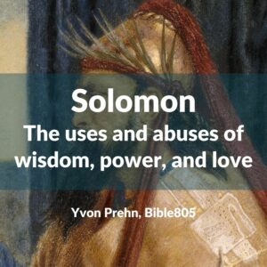 Solomon lesson on Bible805