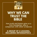 Why we can trust the Bible