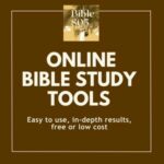 Online Bible Study Tools